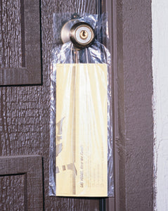 5-1/2 x 15 +1-1/2 Lip HiDens Doorknob Bag 2000/Case