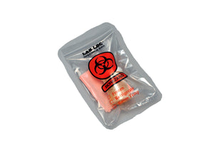 6 x 9 Seal Top "Biohazard" Specimen Bag .002 1000/Case