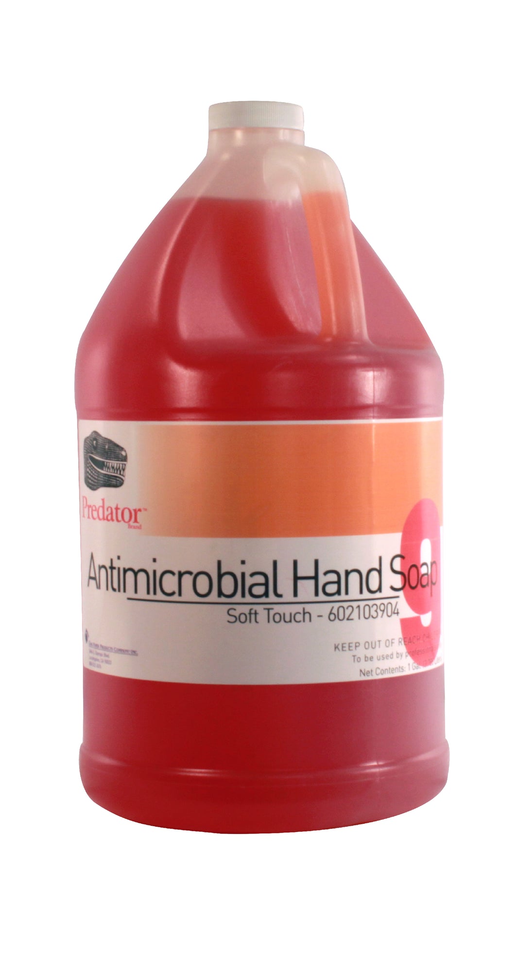 1039-04 Predator 9 Soft Touch Antimicrobial Hand Soap  4/1 gal