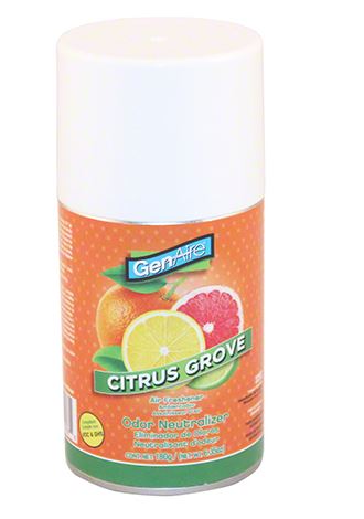 Citrus Grove 7 oz Metered Aerosol Air Freshener Refills  12/Case