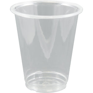 12 oz Plastic Clear PET Plain Cups  1000/Case