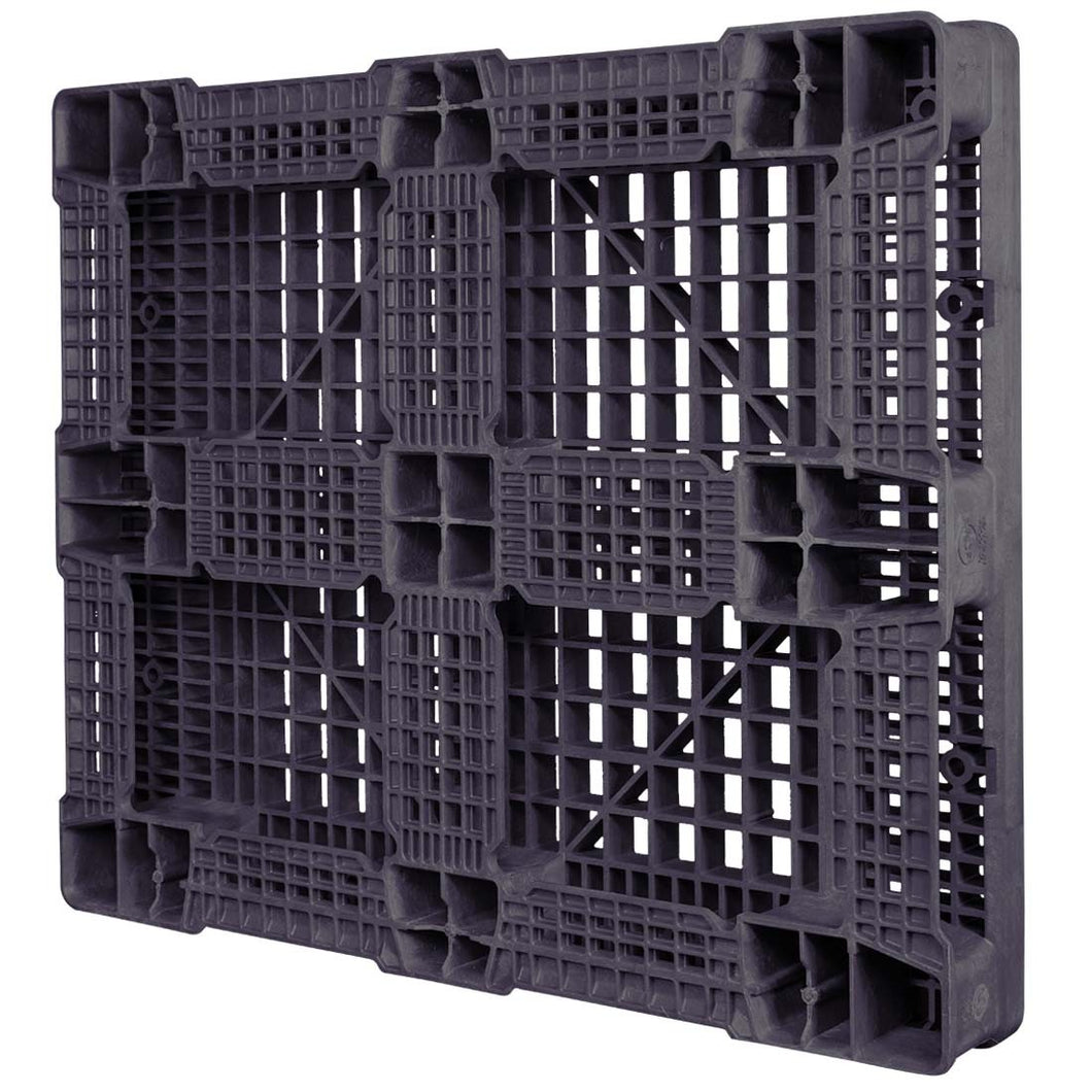 40 X 48 Black Plastic Pallet for Export