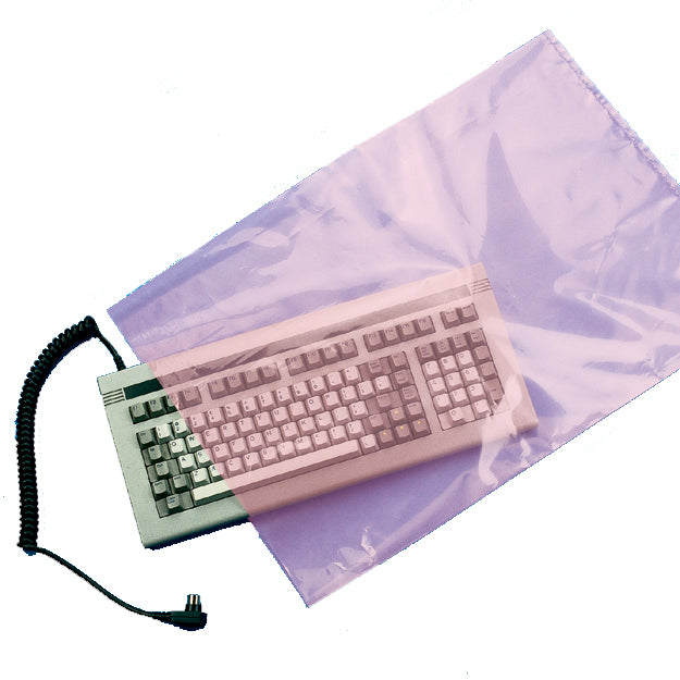 4 x 8 Anti-Static Poly Bag-Pink .006 1000/Case