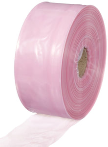 6" Anti-Static Poly Tubing-Pink .004 1075'/Roll