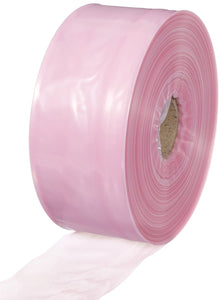 6" Anti-Static Poly Tubing-Pink .006 500/Roll