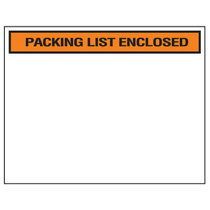 ADM-F2 4-1/2 x 6 Packing List Enclosed 1000/Case