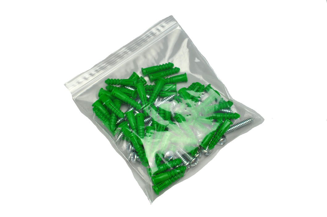 2 x 2 Clear Line Single Track Seal Top Bag-Clear .002 1000/Case