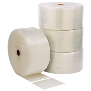 Predator Select 3/16" x 48" x 750' Small Clear Barrier Bubble Slit-24" Perf-12"  2 Rolls/Bundle