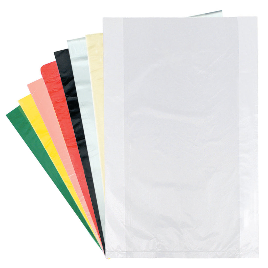 8-1/2 x 11 High Density Merchandise Bag- Burgundy .0006 1000/Case