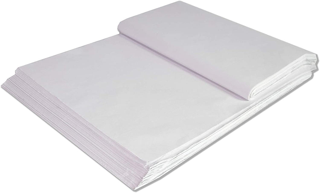 24 x 36 10# White Tissue Acid Free (2 reams in poly bag) 87 Bright  480/shts per ream  6 Ream/Case