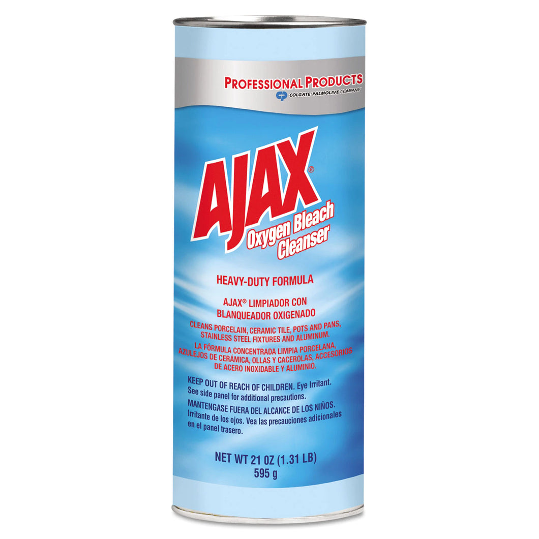 Ajax Oxygen Bleach Powder Cleanser 21 Oz/Canister 24 Canisters/Case