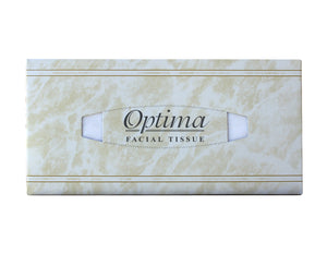 Optima  210 Premium 2 Ply Facial Tissue 8.5" x 7.8" 30 Boxes 100 Sheet 66 Cases Per Pallet