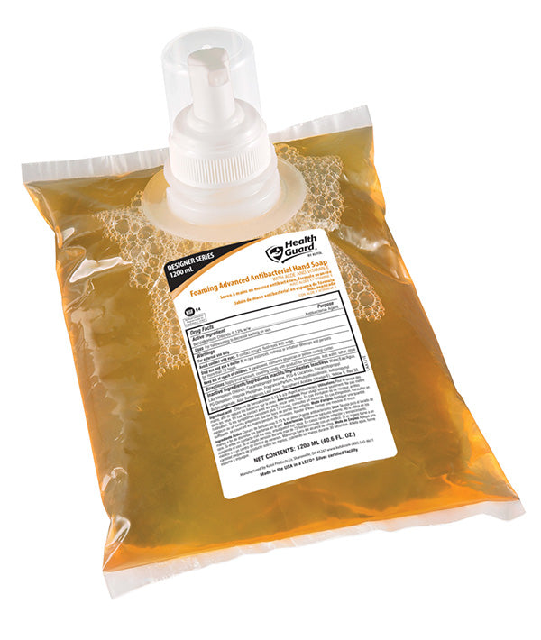 Foam Advanced Antibacterial Hand Soap  6/1200 Mil Case