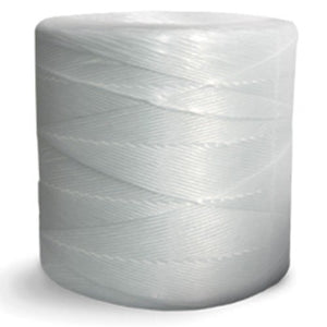 Syn/Twing/Twine 450 White Split Poly Twine 4/10# Tubes/Case STT-450