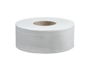 Optima 80425 White 9" 2-Ply JRT Toilet Tissue 1000' 12/Case 54 Cases Per Pallet