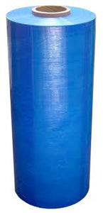 18" x 1500' 80GA Light Blue Stretch Film 4 Rolls/Case 48 Rl/Case