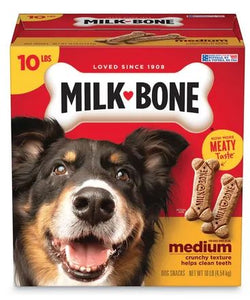 NSBQ LG SMU092501 Milk Bone Original Medium Size Dog Biscuits  10lb Box