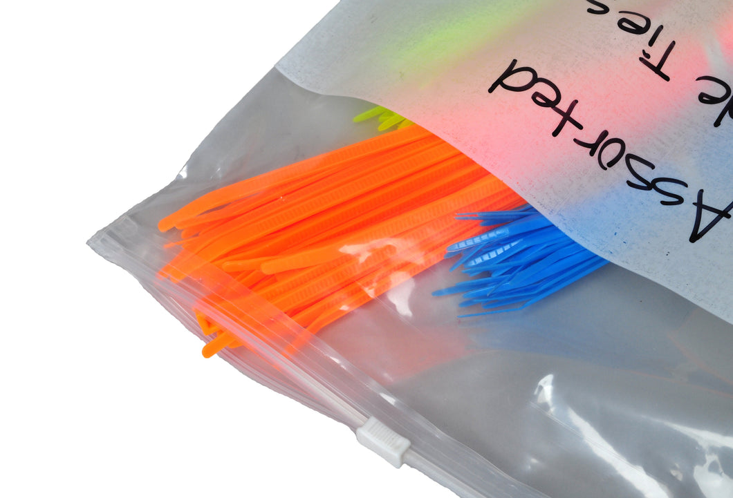 9 x 12 Slide Seal Bags W/Write On Block .003 250/Case
