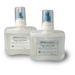 Optisource White Foam Lotion Soap  1250Mil/4 per Case(100 Case/Pallet)