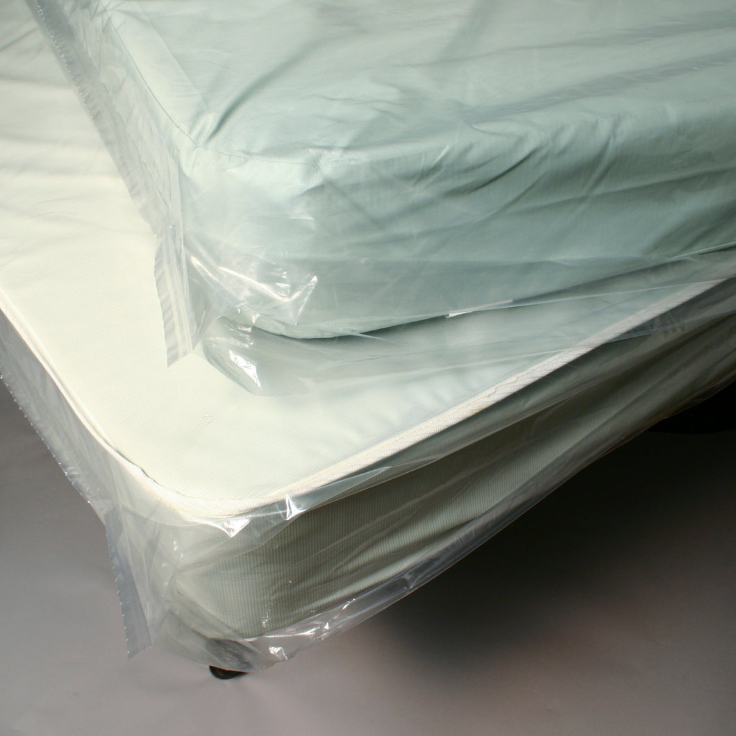 33 x 59-1/2 (Crib) Low Density Mattress Bag-Clear .0011 300/Roll