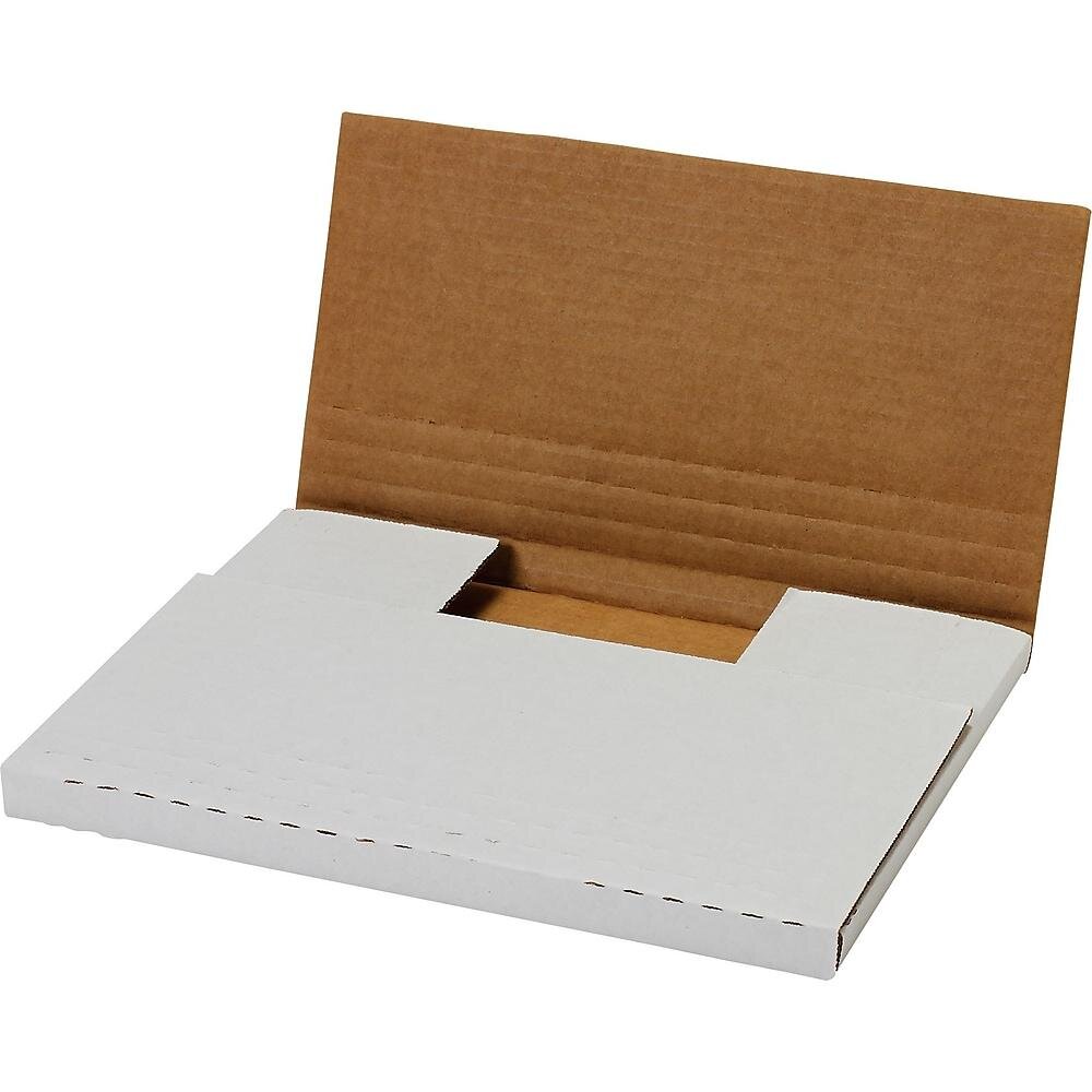 7-1/2 x 5 x 1/2,1,1-1/2,2 Varidepth Folder 32ECT #3 White 50/Bundle 2100/Pallet