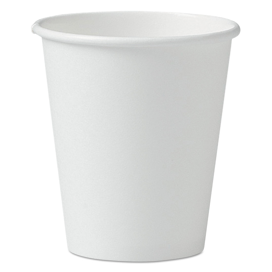Polylined 6 Oz Solo Hot Paper Cups 1000/Case